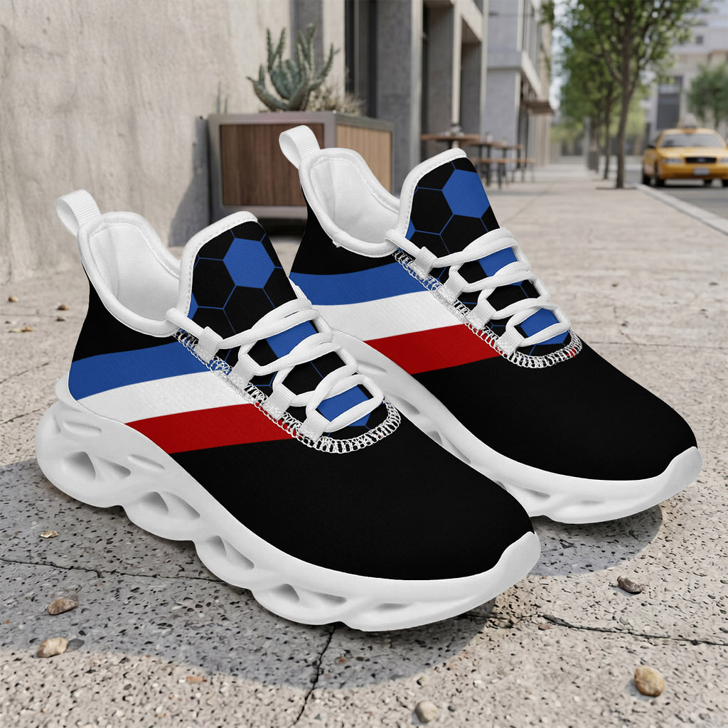 Custom 2026 World Cup France Sneakers DIY Country Flag Running Shoes Lightweight Sport Shoes Gift for Football Fans Personalized Team Name and Logo FN003-F023103-20