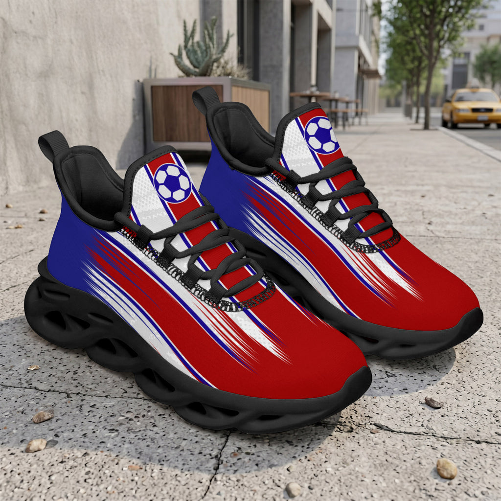Custom 2026 World Cup France Sneakers DIY Country Flag Running Shoes Lightweight Sport Shoes Gift for Football Fans Personalized Team Name and Logo FN003-F023103-2