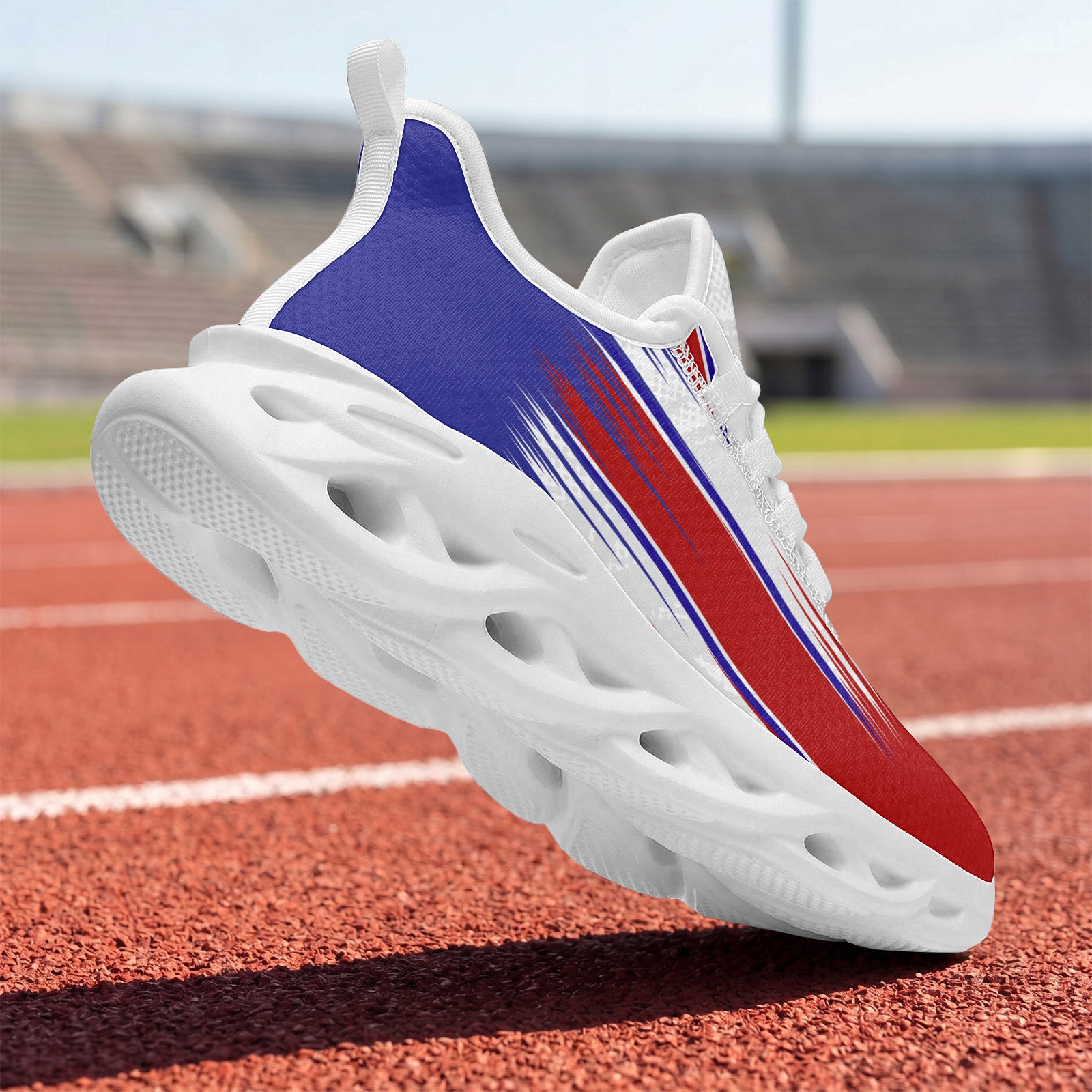 Custom 2026 World Cup France Sneakers DIY Country Flag Running Shoes Lightweight Sport Shoes Gift for Football Fans Personalized Team Name and Logo FN003-F023103-2