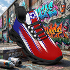 Custom 2026 World Cup France Sneakers DIY Country Flag Running Shoes Lightweight Sport Shoes Gift for Football Fans Personalized Team Name and Logo FN003-F023103-2