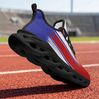Custom 2026 World Cup France Sneakers DIY Country Flag Running Shoes Lightweight Sport Shoes Gift for Football Fans Personalized Team Name and Logo FN003-F023103-2