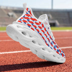 Custom 2026 World Cup France Sneakers DIY Country Flag Running Shoes Lightweight Sport Shoes Gift for Football Fans Personalized Team Name and Logo FN003-F023103-3