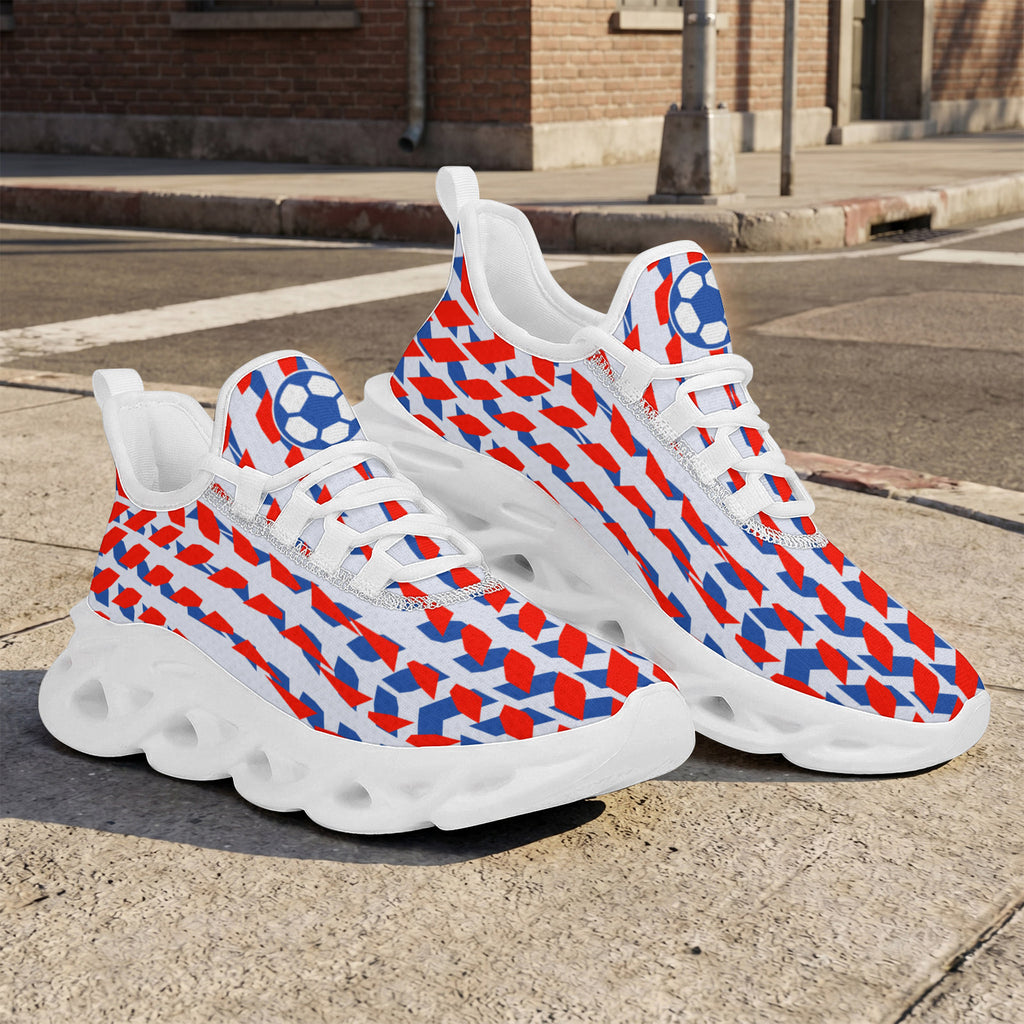 Custom 2026 World Cup France Sneakers DIY Country Flag Running Shoes Lightweight Sport Shoes Gift for Football Fans Personalized Team Name and Logo FN003-F023103-3