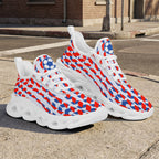 Custom 2026 World Cup France Sneakers DIY Country Flag Running Shoes Lightweight Sport Shoes Gift for Football Fans Personalized Team Name and Logo FN003-F023103-3