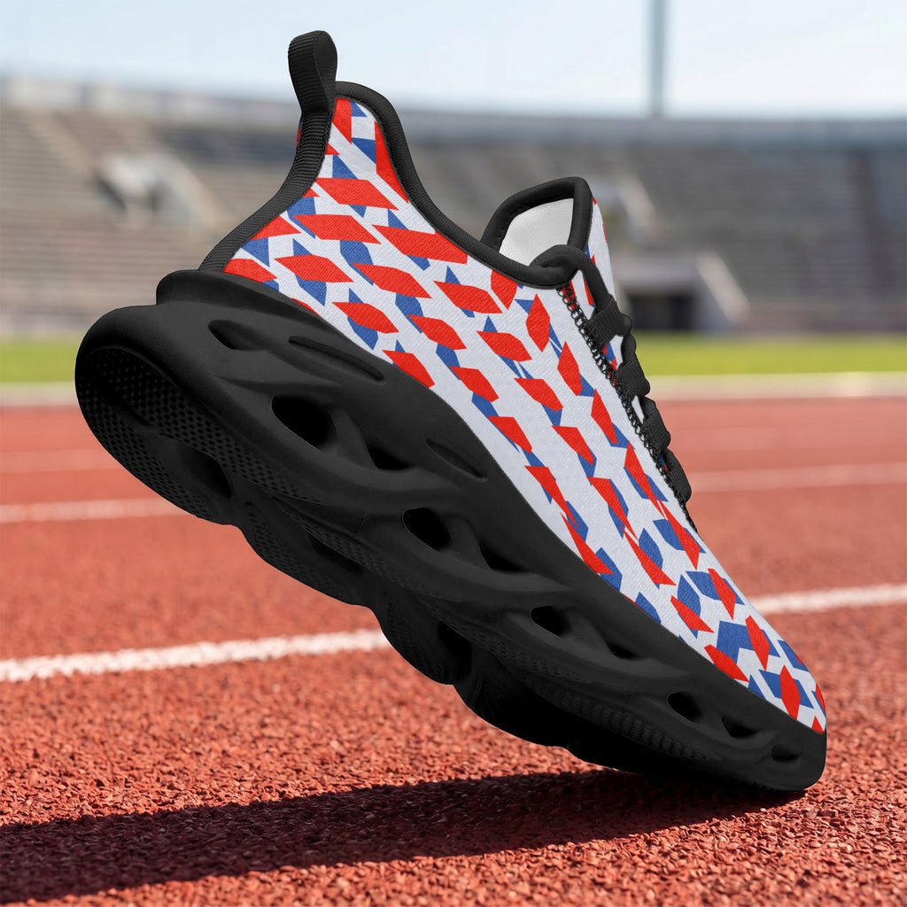 Custom 2026 World Cup France Sneakers DIY Country Flag Running Shoes Lightweight Sport Shoes Gift for Football Fans Personalized Team Name and Logo FN003-F023103-3