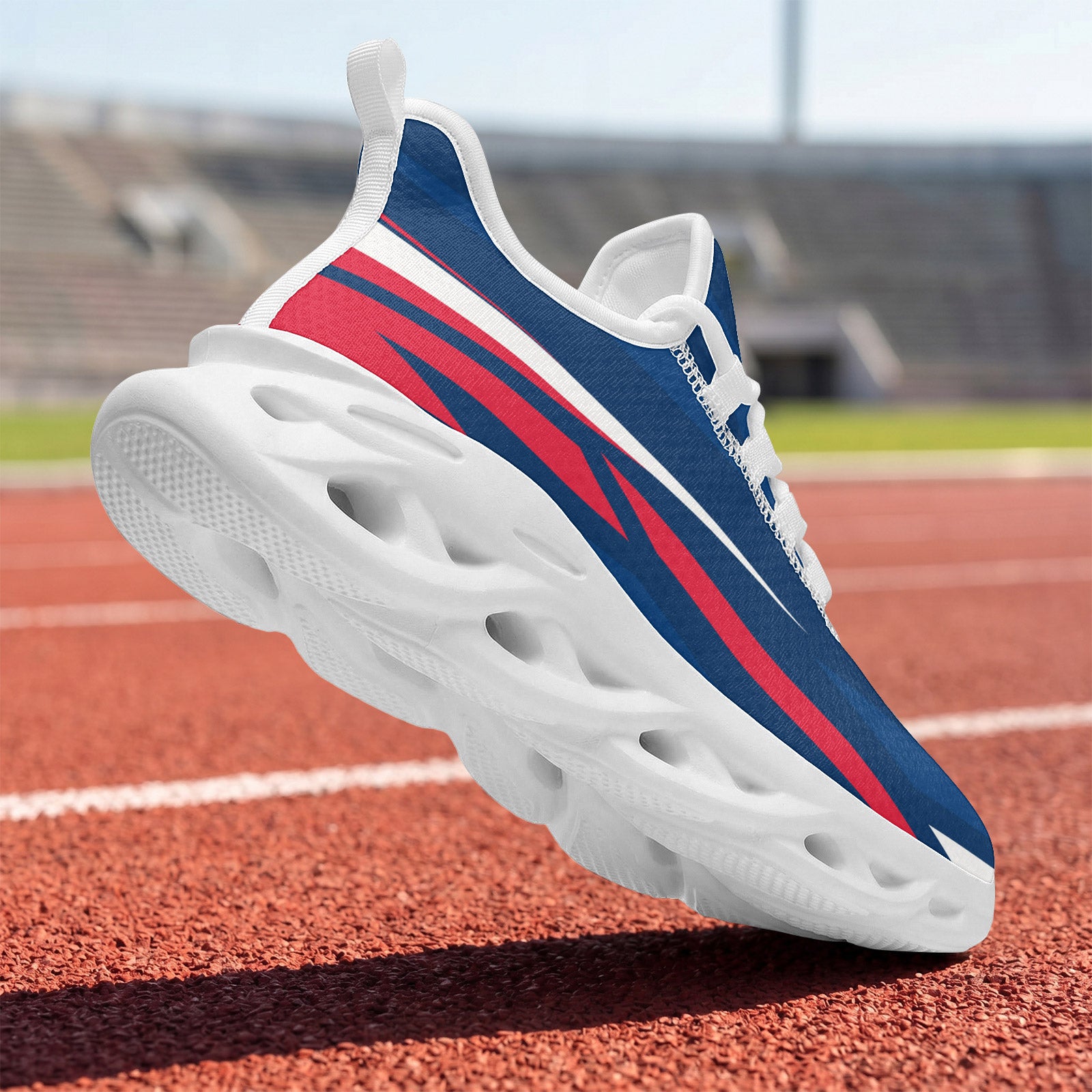 Custom 2026 World Cup France Sneakers DIY Country Flag Running Shoes Lightweight Sport Shoes Gift for Football Fans Personalized Team Name and Logo FN003-F023103-4