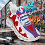 Custom 2026 World Cup France Sneakers DIY Country Flag Running Shoes Lightweight Sport Shoes Gift for Football Fans Personalized Team Name and Logo FN003-F023103-5