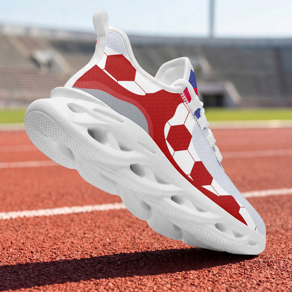 Custom 2026 World Cup France Sneakers DIY Country Flag Running Shoes Lightweight Sport Shoes Gift for Football Fans Personalized Team Name and Logo FN003-F023103-5