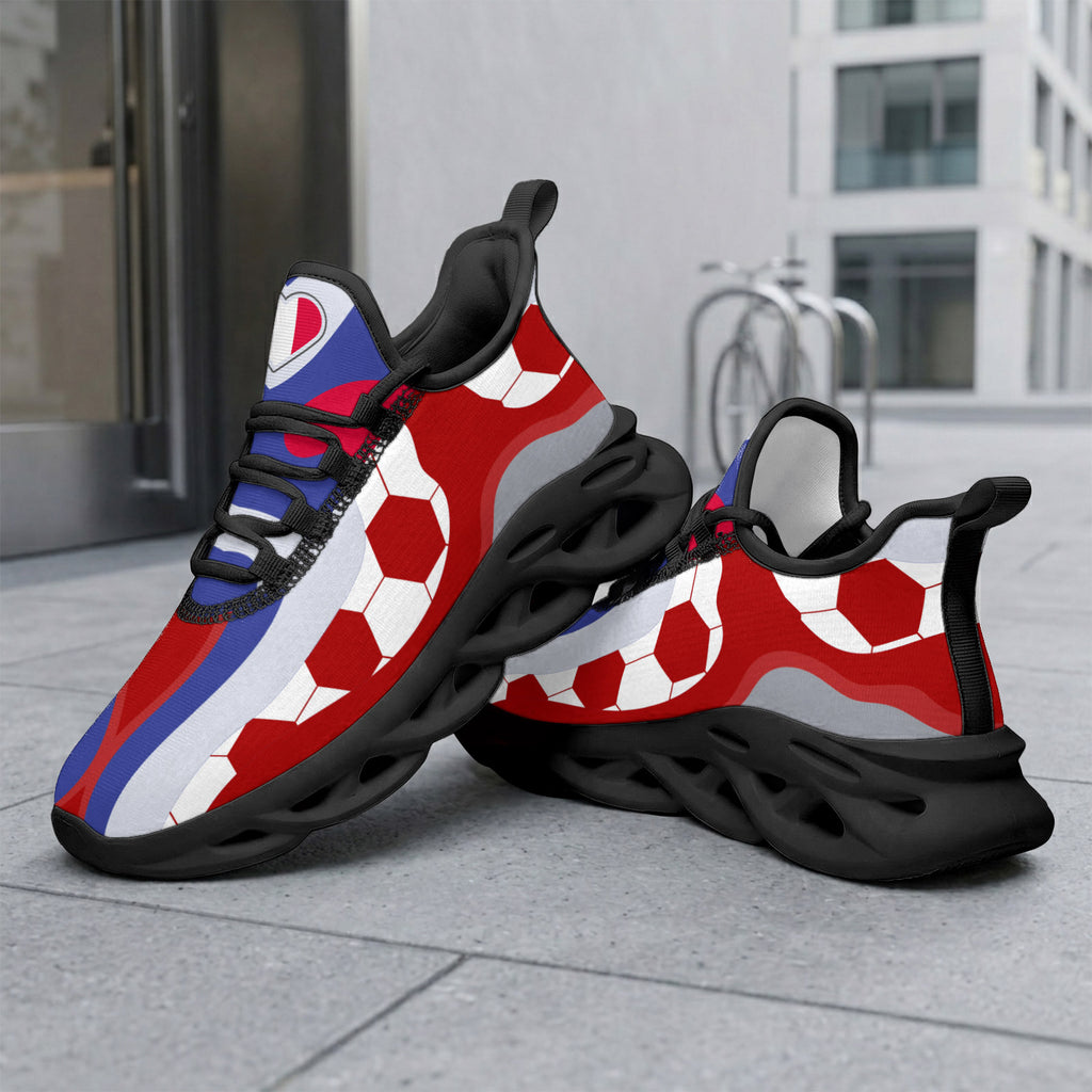 Custom 2026 World Cup France Sneakers DIY Country Flag Running Shoes Lightweight Sport Shoes Gift for Football Fans Personalized Team Name and Logo FN003-F023103-5