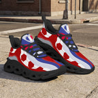 Custom 2026 World Cup France Sneakers DIY Country Flag Running Shoes Lightweight Sport Shoes Gift for Football Fans Personalized Team Name and Logo FN003-F023103-5