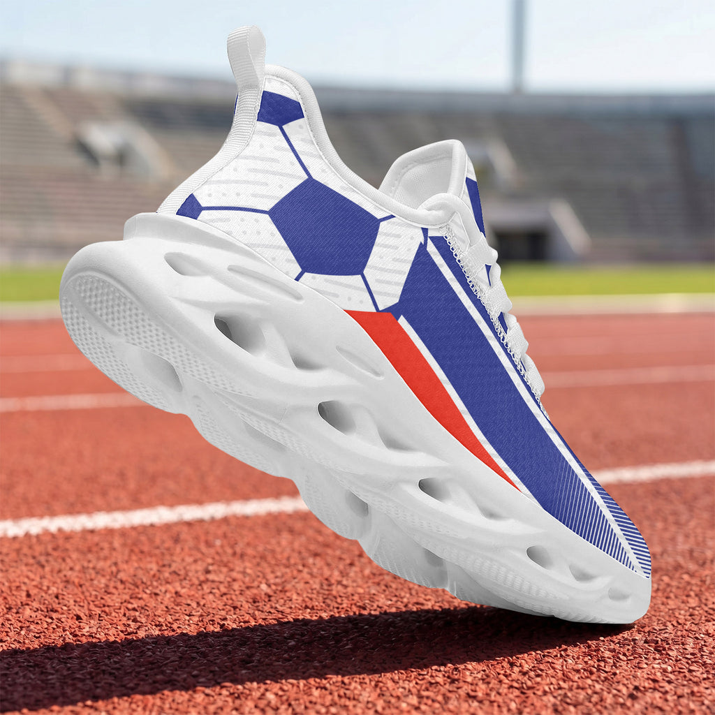 Custom 2026 World Cup France Sneakers DIY Country Flag Running Shoes Lightweight Sport Shoes Gift for Football Fans Personalized Team Name and Logo FN003-F023103-6