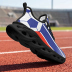 Custom 2026 World Cup France Sneakers DIY Country Flag Running Shoes Lightweight Sport Shoes Gift for Football Fans Personalized Team Name and Logo FN003-F023103-6
