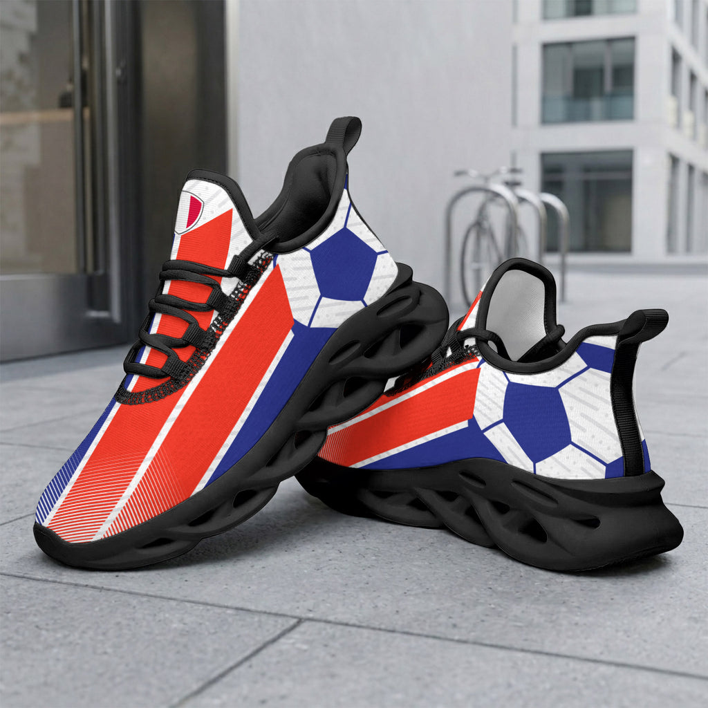 Custom 2026 World Cup France Sneakers DIY Country Flag Running Shoes Lightweight Sport Shoes Gift for Football Fans Personalized Team Name and Logo FN003-F023103-6