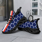 Custom 2026 World Cup France Sneakers DIY Country Flag Running Shoes Lightweight Sport Shoes Gift for Football Fans Personalized Team Name and Logo FN003-F023103-7