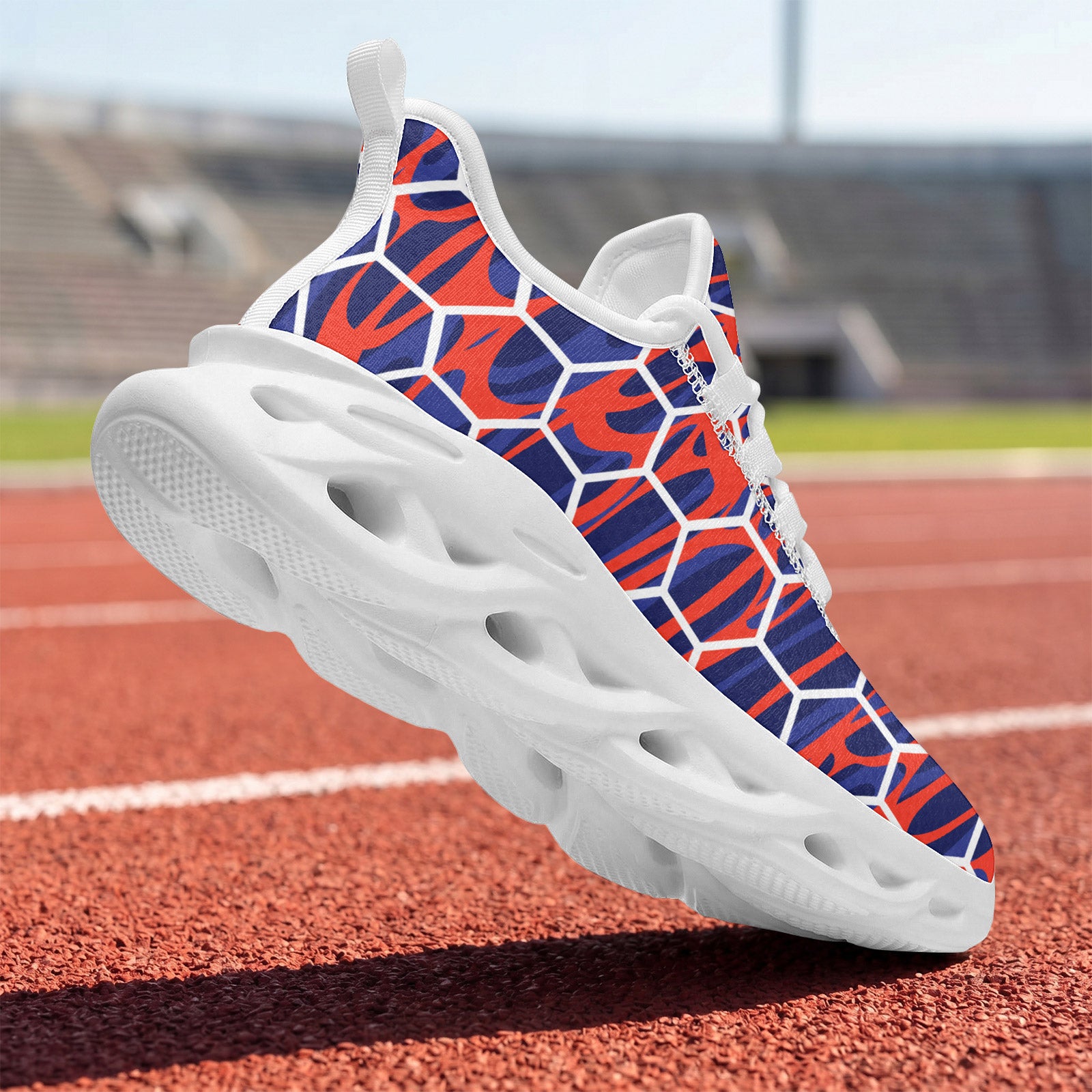 Custom 2026 World Cup France Sneakers DIY Country Flag Running Shoes Lightweight Sport Shoes Gift for Football Fans Personalized Team Name and Logo FN003-F023103-8