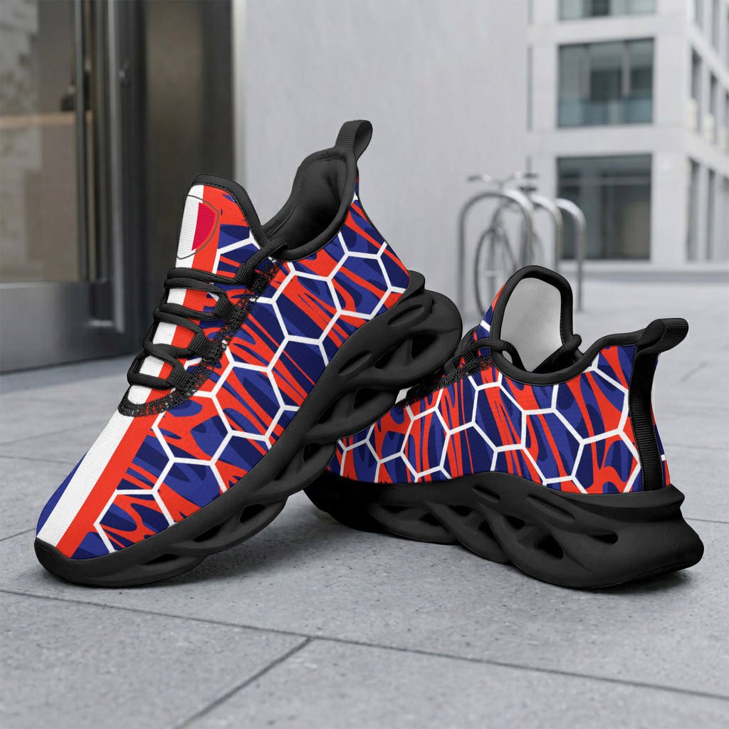 Custom 2026 World Cup France Sneakers DIY Country Flag Running Shoes Lightweight Sport Shoes Gift for Football Fans Personalized Team Name and Logo FN003-F023103-8