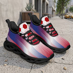 Custom 2026 World Cup France Sneakers DIY Country Flag Running Shoes Lightweight Sport Shoes Gift for Football Fans Personalized Team Name and Logo FN003-F023103-9