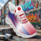 Custom 2026 World Cup France Sneakers DIY Country Flag Running Shoes Lightweight Sport Shoes Gift for Football Fans Personalized Team Name and Logo FN003-F023103-9