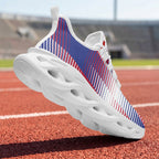 Custom 2026 World Cup France Sneakers DIY Country Flag Running Shoes Lightweight Sport Shoes Gift for Football Fans Personalized Team Name and Logo FN003-F023103-9