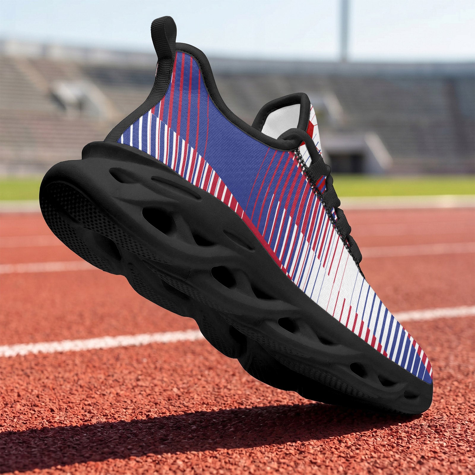 Custom 2026 World Cup France Sneakers DIY Country Flag Running Shoes Lightweight Sport Shoes Gift for Football Fans Personalized Team Name and Logo FN003-F023103-9