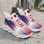 Custom 2026 World Cup France Sneakers DIY Country Flag Running Shoes Lightweight Sport Shoes Gift for Football Fans Personalized Team Name and Logo FN003-F023103-9