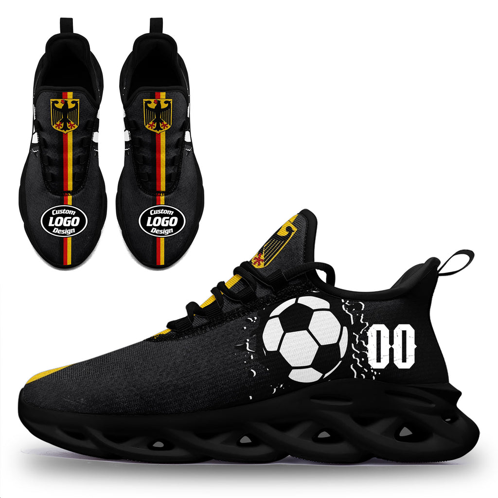 Custom 2026 World Cup Germany High Quality Soccer Stadium Version Jersey Sneakers Sports Shoes and Hat Combo Offer Personalized Team Name and Logo ZH-F025071-1