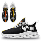Custom 2026 World Cup Germany High Quality Soccer Stadium Version Jersey Sneakers Sports Shoes and Hat Combo Offer Personalized Team Name and Logo ZH-F025071-1