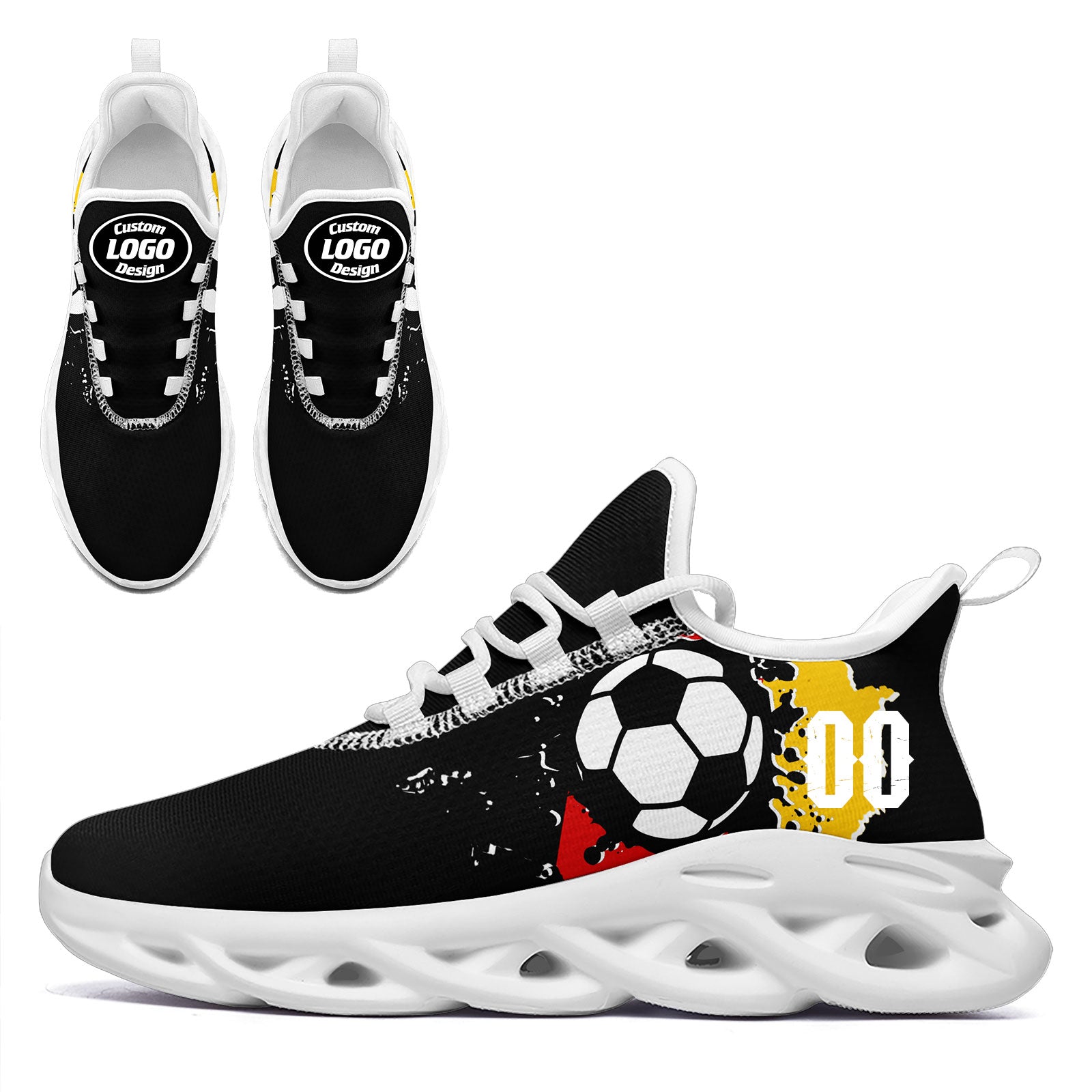 Custom 2026 World Cup Germany High Quality Soccer Stadium Version Jersey Sneakers Sports Shoes and Hat Combo Offer Personalized Team Name and Logo ZH-F025071-2