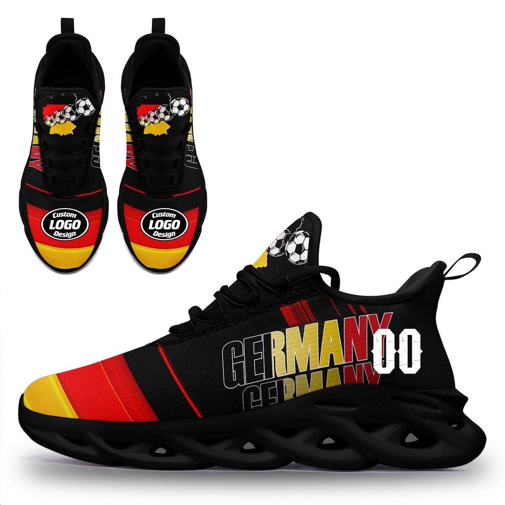 Custom 2026 World Cup Germany High Quality Soccer Stadium Version Jersey Sneakers Sports Shoes and Hat Combo Offer Personalized Team Name and Logo ZH-F025071-3