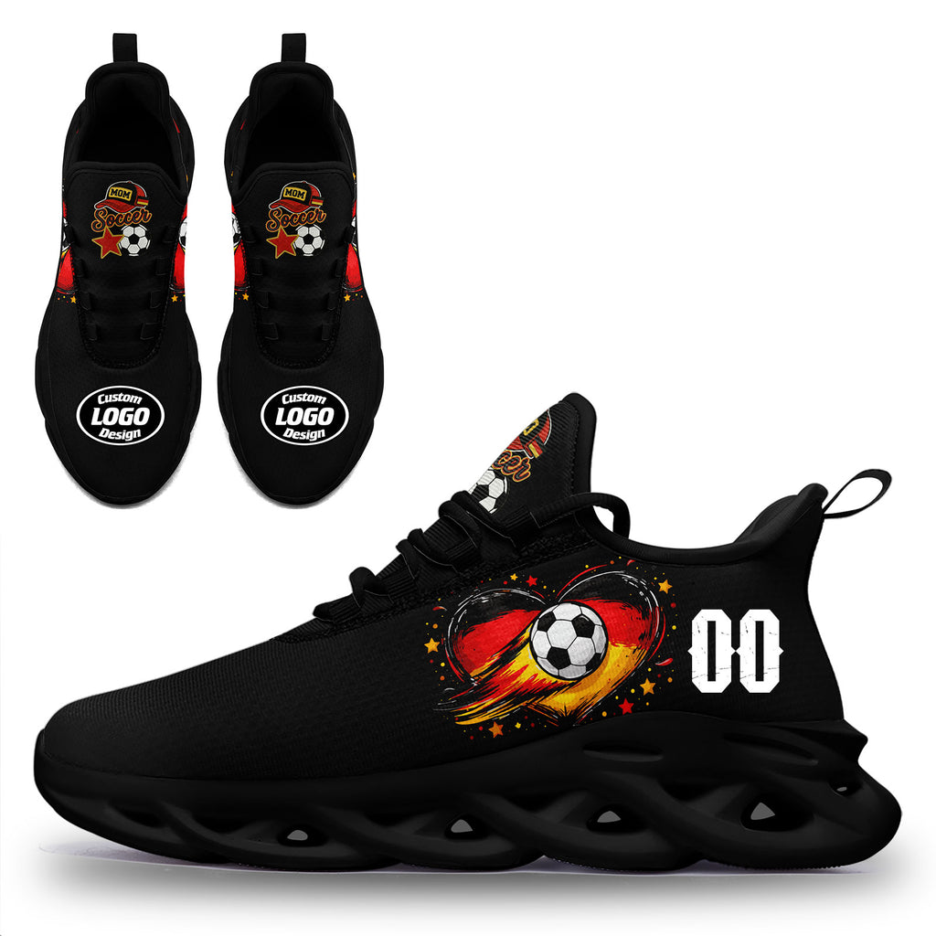 Custom 2026 World Cup Germany High Quality Soccer Stadium Version Jersey Sneakers Sports Shoes and Hat Combo Offer Personalized Team Name and Logo ZH-F025071-6
