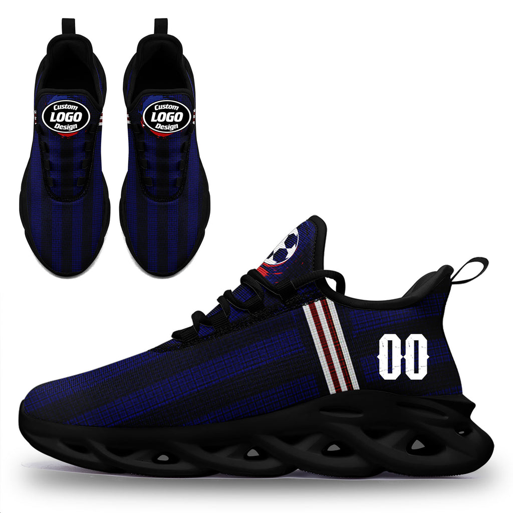 Custom 2026 World Cup France High Quality Soccer Stadium Version Jersey Sneakers Sports Shoes and Hat Combo Offer Personalized Team Name and Logo ZH-F025084-3