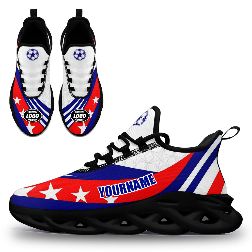 Custom Australia 2026 World Cup High Quality Soccer Stadium Version Jersey Sneakers Sports Shoes and Hat Combo Offer Personalized Team Name and Logo ZH-F025140-3