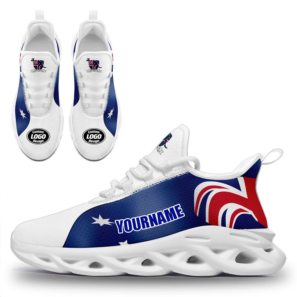 Custom Australia 2026 World Cup High Quality Soccer Stadium Version Jersey Sneakers Sports Shoes and Hat Combo Offer Personalized Team Name and Logo ZH-F025140-5