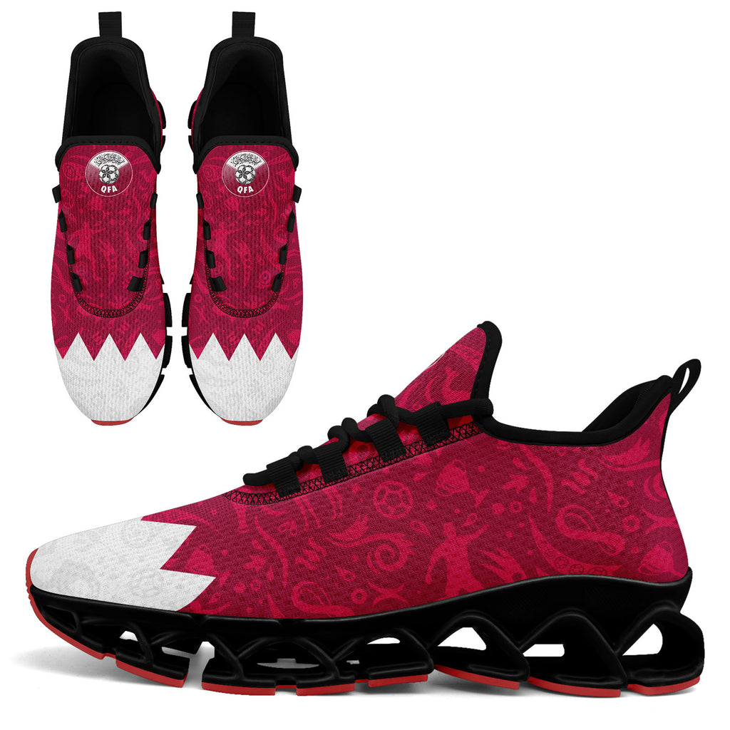 Custom Qatar 2026 World Cup High Quality Soccer Stadium Version Jersey Sneakers Sports Shoes and Hat Combo Offer Personalized Team Name and Logo ZH-F025144-2
