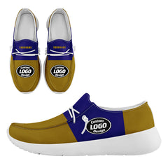 Custom Purple Yellow Baltimore Sneaker Shoes Combo Offer Personalized Combo ZH-D020289-2