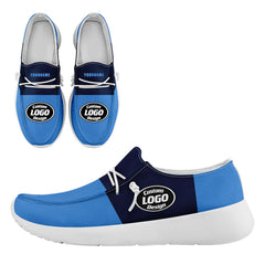 Custom Blue Tennessee Sneaker Shoes Combo Offer Personalized Combo ZH-D020289-32