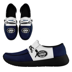 Custom Blue White Dallas Sneaker Shoes Combo Offer Personalized Combo ZH-D020289-9