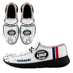 Custom Blue Red New England Sneaker Shoes Combo Offer Personalized Combo ZH-D020289-26