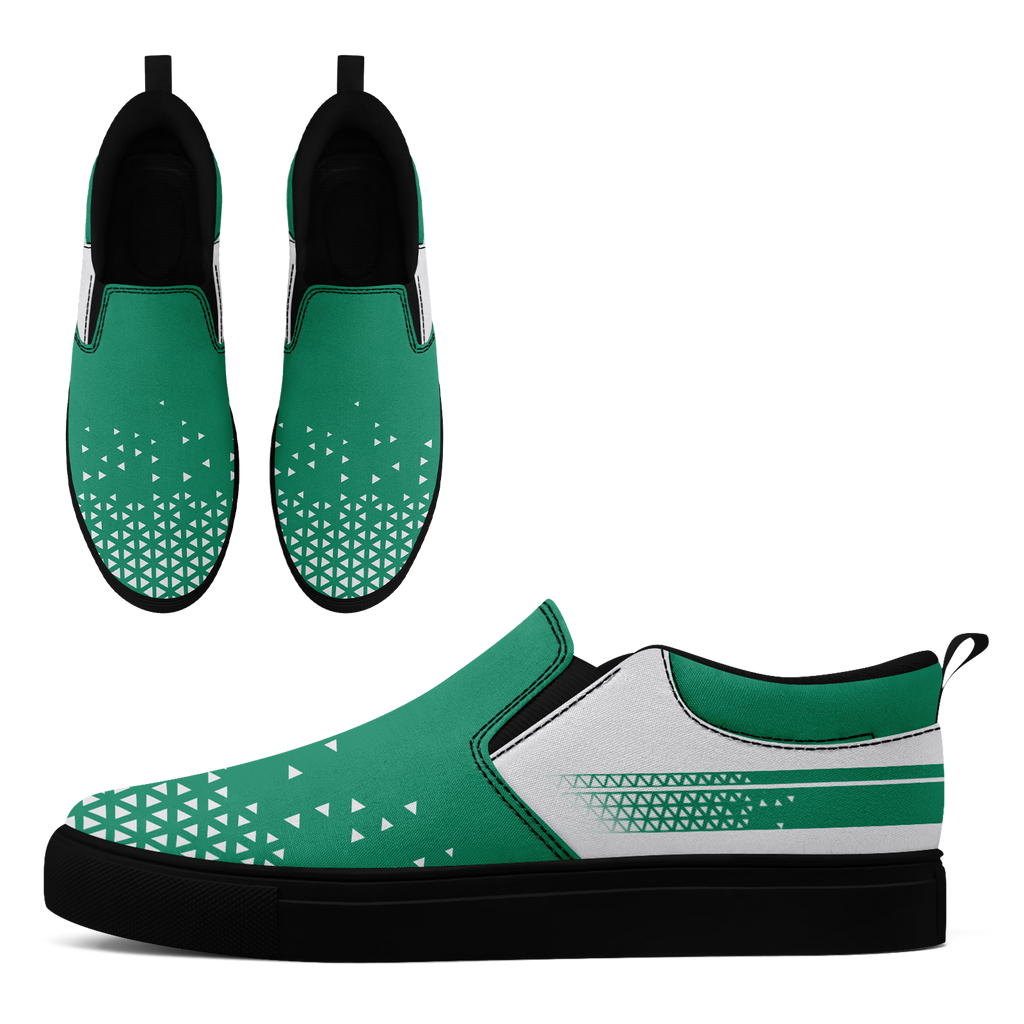 Custom Canvas Sneakers Personalized Slip On Shoes FN071-E023042-10