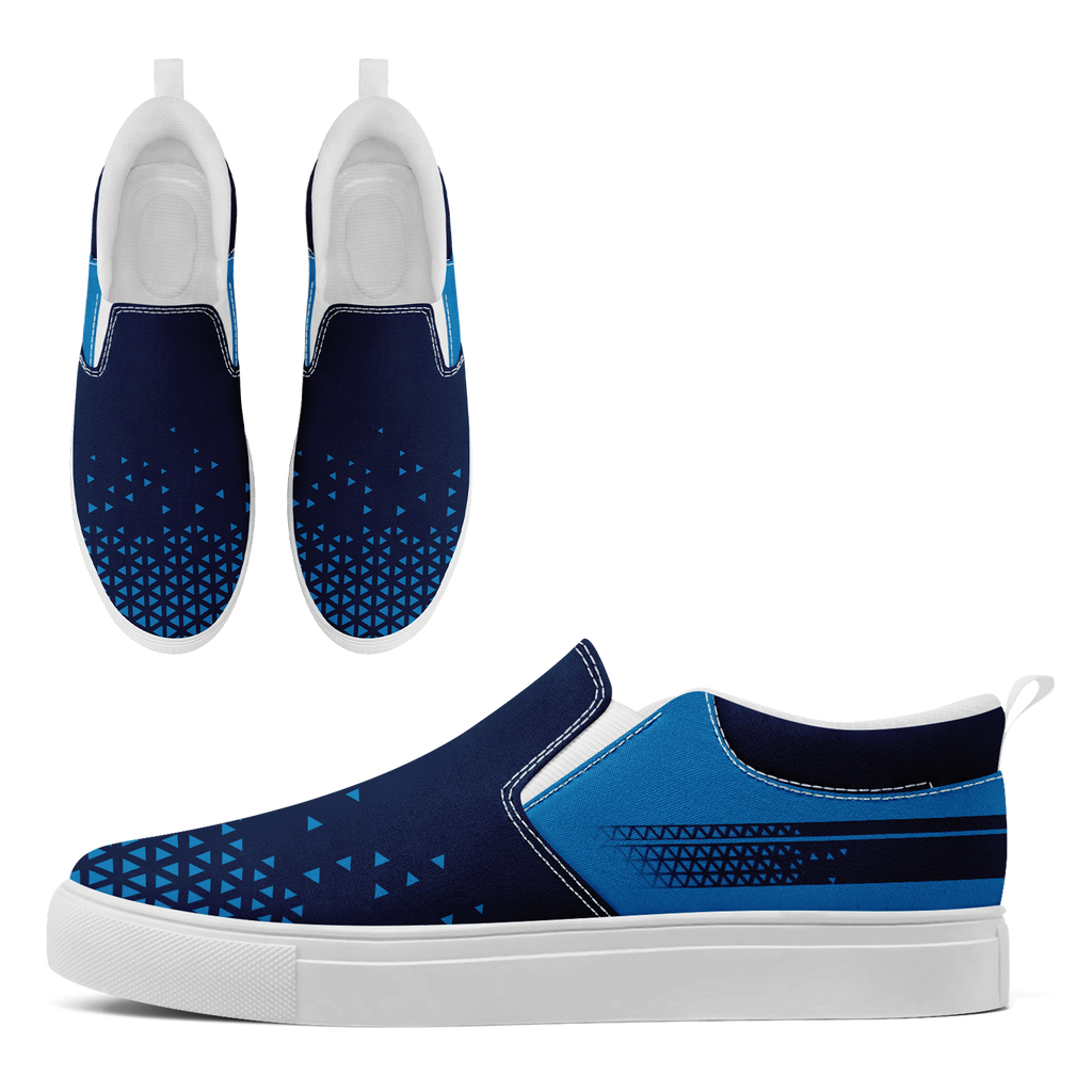 Custom Canvas Sneakers Personalized Slip On Shoes FN071-E023042-1
