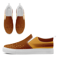 Custom Canvas Sneakers Personalized Slip On Shoes FN071-E023042-2
