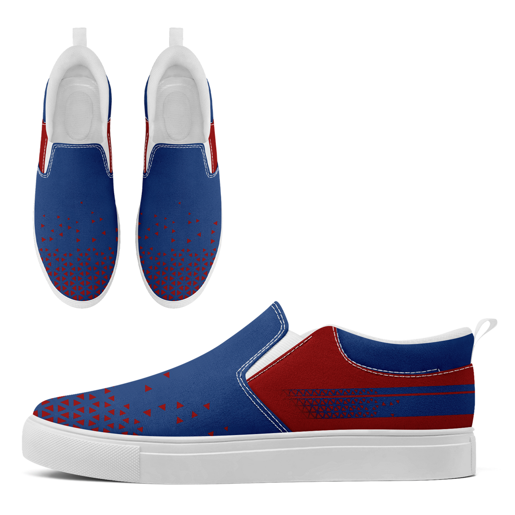 Custom Canvas Sneakers Personalized Slip On Shoes FN071-E023042-3