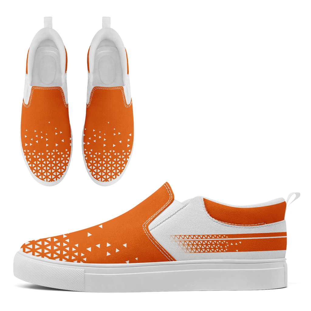 Custom Canvas Sneakers Personalized Slip On Shoes FN071-E023042-5