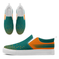 Custom Canvas Sneakers Personalized Slip On Shoes FN071-E023042-6