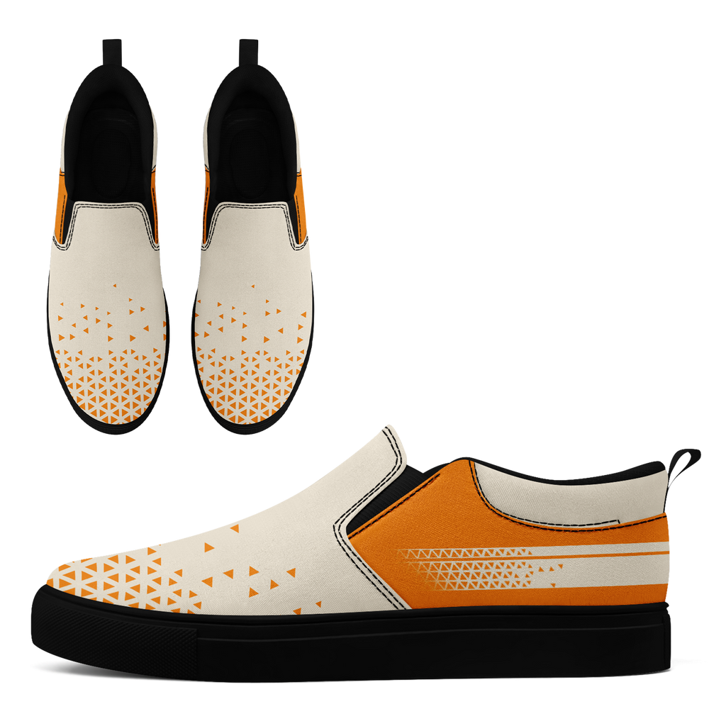Custom Canvas Sneakers Personalized Slip On Shoes FN071-E023042-7