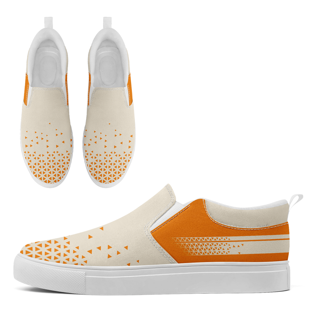 Custom Canvas Sneakers Personalized Slip On Shoes FN071-E023042-7