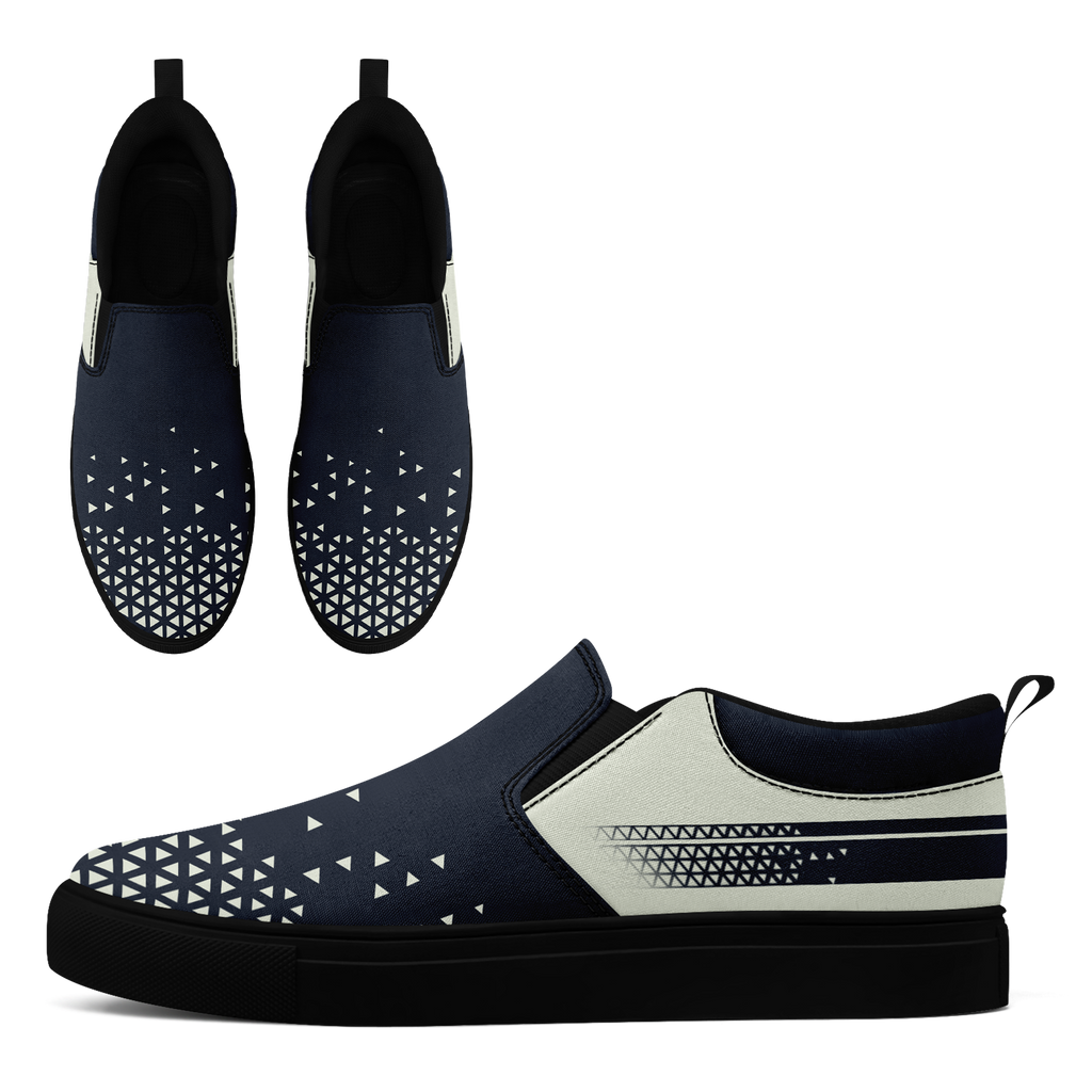 Custom Canvas Sneakers Personalized Slip On Shoes FN071-E023042-8