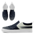 Custom Canvas Sneakers Personalized Slip On Shoes FN071-E023042-8