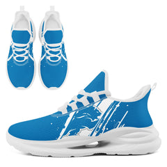 Custom Michigan Personalized Team Fan Gear Sneakers – Unisex Gameday Athletic Shoes Custom Team Name Sports Runners FN079-E020219-11