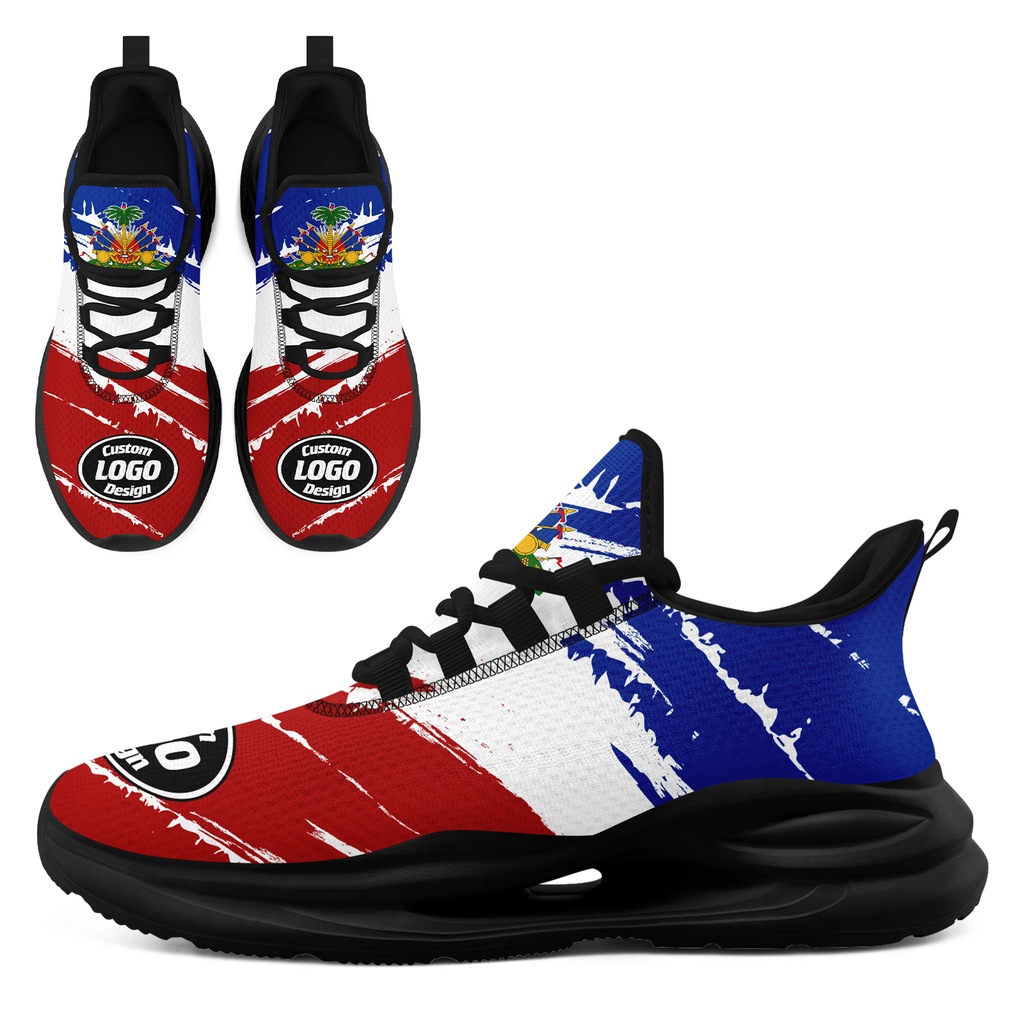 Custom Haiti 2026 World Cup High Quality Soccer Stadium Version Jersey Sneakers Sports Shoes and Hat Combo Offer Personalized Team Name and Logo ZH-F00667-1